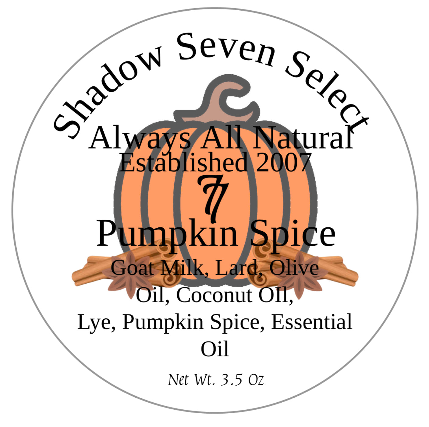 GMS - Pumpkin Spice Escape: Warm Goat Milk Soap for a Seasonal Treat!