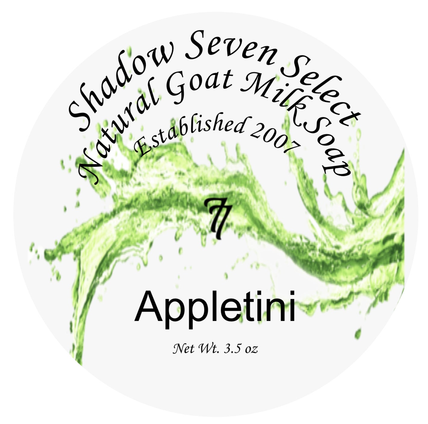 GMS - Appletini Natural Goat Milk Soap Bar.