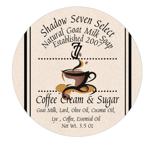 GMS - Coffee, Cream, and Sugar: Delightfully Aromatic Goat Milk Soap for Daily Indulgence!