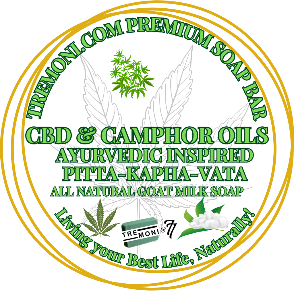AYURVEDIC 🌿 INSPIRED CBD & Cooling Camphor: Invigorating Goat Milk Soap for Soothing Skin Care!
