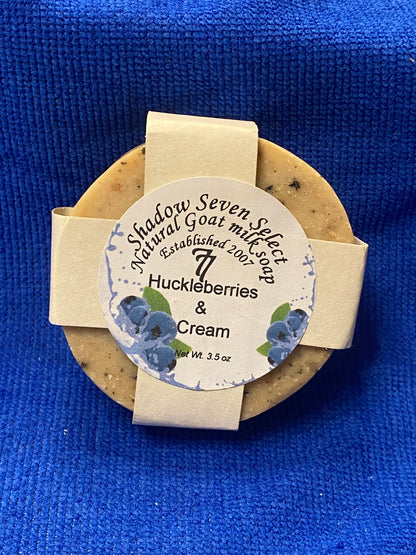 Huckleberry Bliss: Creamy Dreamy Goat Milk Suds!